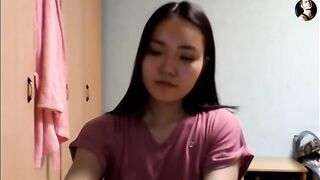 A man fucked a Kazakh girl through Skype with video