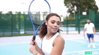 She was watching him after his practice, he decided to thank her