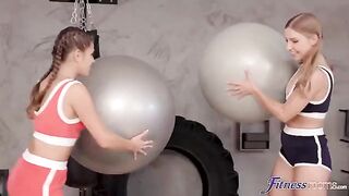 The lesbians have tender and sensual sex, with sweet pussy licking