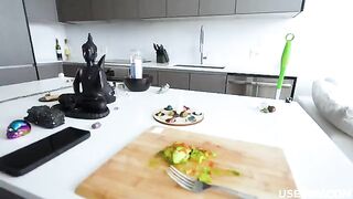 The best dinner is the protein from her mother-in-law - Arisha_Mills