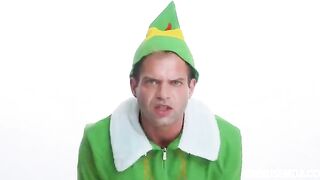 The owner of the house plays with his elf maid in a roleplay