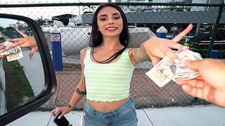 A stripper is doing her job not for money but for dick