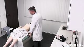 The guy has a permanent cock in the hole of a doctor