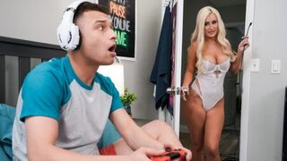 The woman wanted to get the guy's cock in her wet pussy