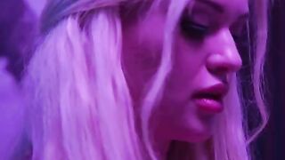 Pilot fucked busty blondie London Laurent in stockings and pantyhose