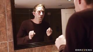 A guy is fucking his wife's friend for her sake