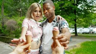 Semen is the best remedy for allergies, according to a blonde
