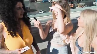 A group of sexy girls are playing cards and stripping - IkaSmokS