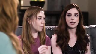 They are really playing mother and daughters in this lesbian threesome