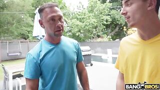 The girl is a true nymphomaniac, she can't live without sex