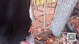 A couple enjoys romantic sex in the park, just like in their favorite homemade videos