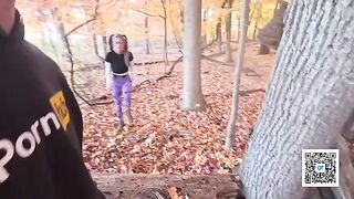 A couple enjoys romantic sex in the park, just like in their favorite homemade videos