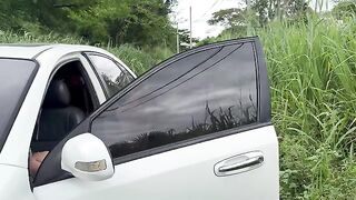 A girl went out and had sex with some guys in the forest