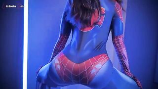 Latex Lingerie Cosplay SpiderMan No Way Home XXX Parody Part 1