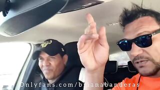 Briana Banderas gets fucked by a huge fan, showcasing her incredible 34D curves