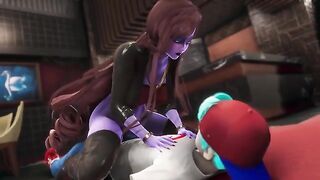Cheating BF gets punished by the girlfriend's strict mom in a unique way