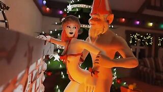 Fortnite holiday-themed compilation featuring intense and steamy scenes