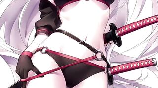 A saint is tempted by the sin of a beautiful woman in this hentai