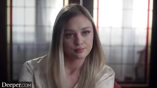 A gorgeous woman, Amber Moore, has an intense affair with a man in uniform