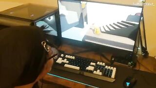 The guy challenged his girlfriend to a sex game video, she accepted and lost
