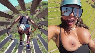 An amazing adventure with the hot Latina daredevil Luna Star