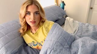 I had a dream about my stepsister, so I woke her up