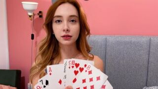 What wish are we playing for? - Cute 18-year-old step-sis in a romantic game