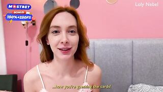 What wish are we playing for? - Cute 18-year-old step-sis in a romantic game