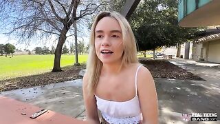 The girl is willing to do anything for her lover's pleasure