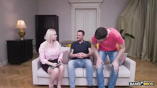 Two cocks are not enough for her, especially if they’re not huge!