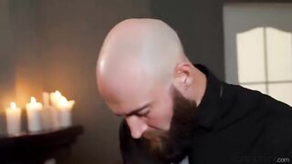 A blowjob should be done gently, not like a slutty whore