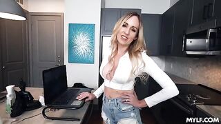 I gave up my post to the sexy stepmother, captured in raw POV style