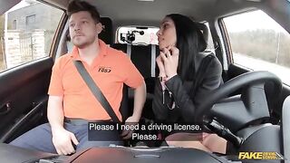 The beautiful woman is asking if she tried to seduce him. They fucked in the car