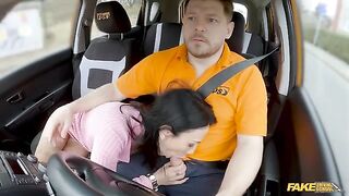The beautiful woman is asking if she tried to seduce him. They fucked in the car