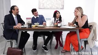 Did you like the taste of my pussy? - a daring question in a bold setting