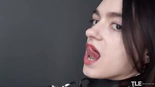 The secret of an innocent-looking girl, who plays with her pussy