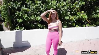 Redheads don't mind getting fucked in the car