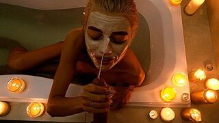 A peeping tom saw his stepsister in the bathroom and got wild