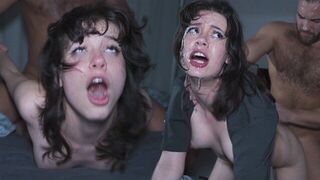 This girl likes to be fucked hard and she loves slobbering all over the place