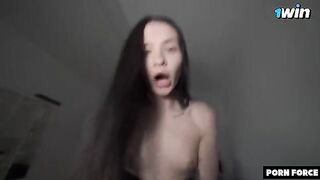 She couldn't stop shaking - the intensity was too much for her
