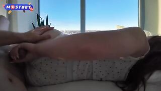 Cute girl fulfilled the dream of having sex with her stepbrother