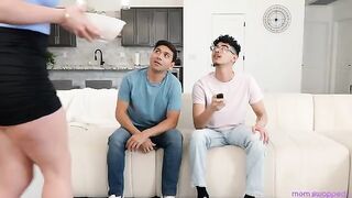 Hot mom swapping action with other swingers