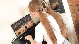 The hot stepmom again fucked with her young man