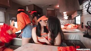 Student parties you shouldn't miss with hot brunette girls