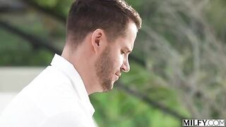Watch how I swallow, a hot blowjob scene