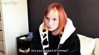 The girl played an innocent, but she was not so innocent