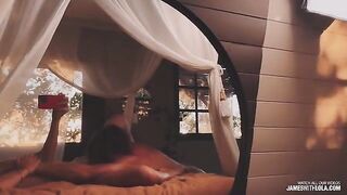 The reflection in the mirror says he's a good guy