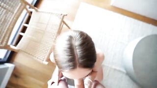 You can look at it forever! - A stunning girl with an incredible body, showcasing her beauty in a passionate homemade POV session