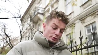 A small girl got a big cock in her pussy on the bed