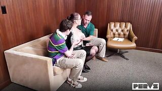 A comfortable couch can serve as a perfect place for solving problems